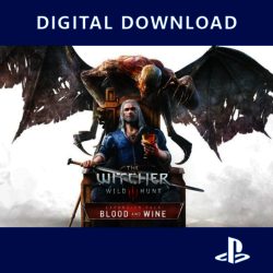 The Witcher 3 Wild Hunt Blood and Wine PSN Digital Download for PS4